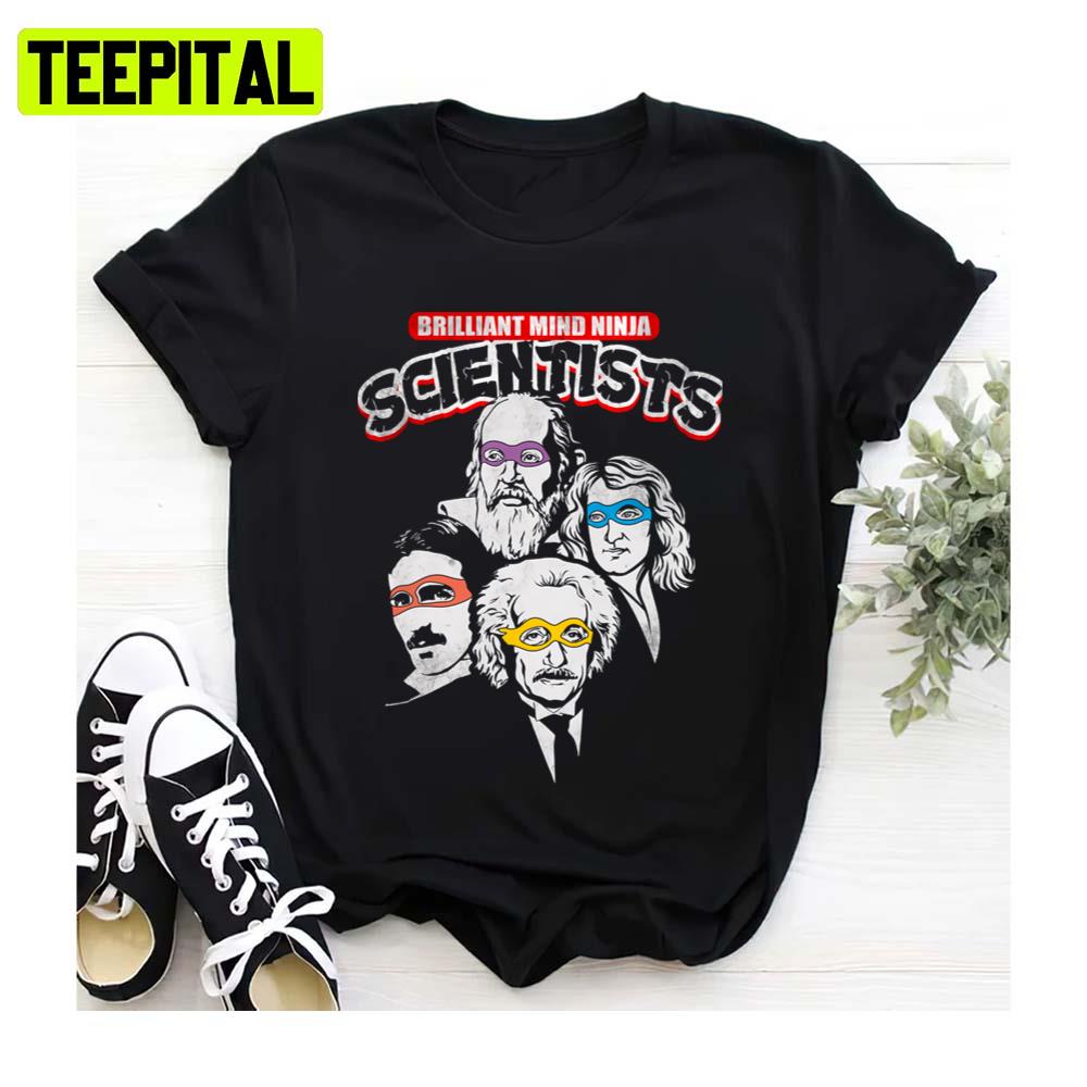 Brilliant Mind Ninja Scientists Mmc636 Nikola Tesla Unisex Sweatshirt Brilliant Mind Ninja Scientists Mmc636 Nikola Tesla Unisex Sweatshirt