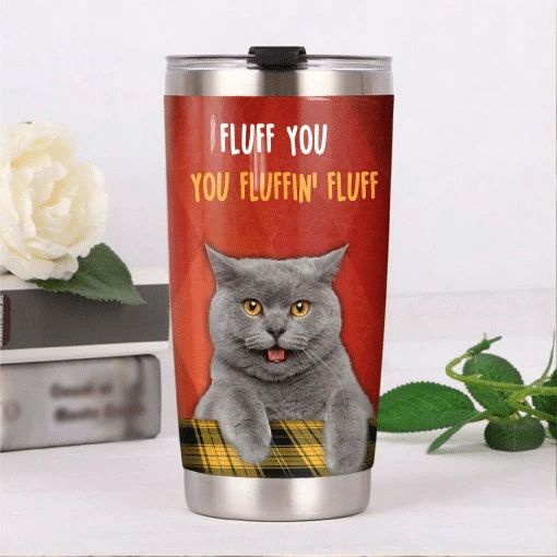 British Shorthair Cat Stainless Steel Cup British Shorthair Cat Stainless Steel Cup