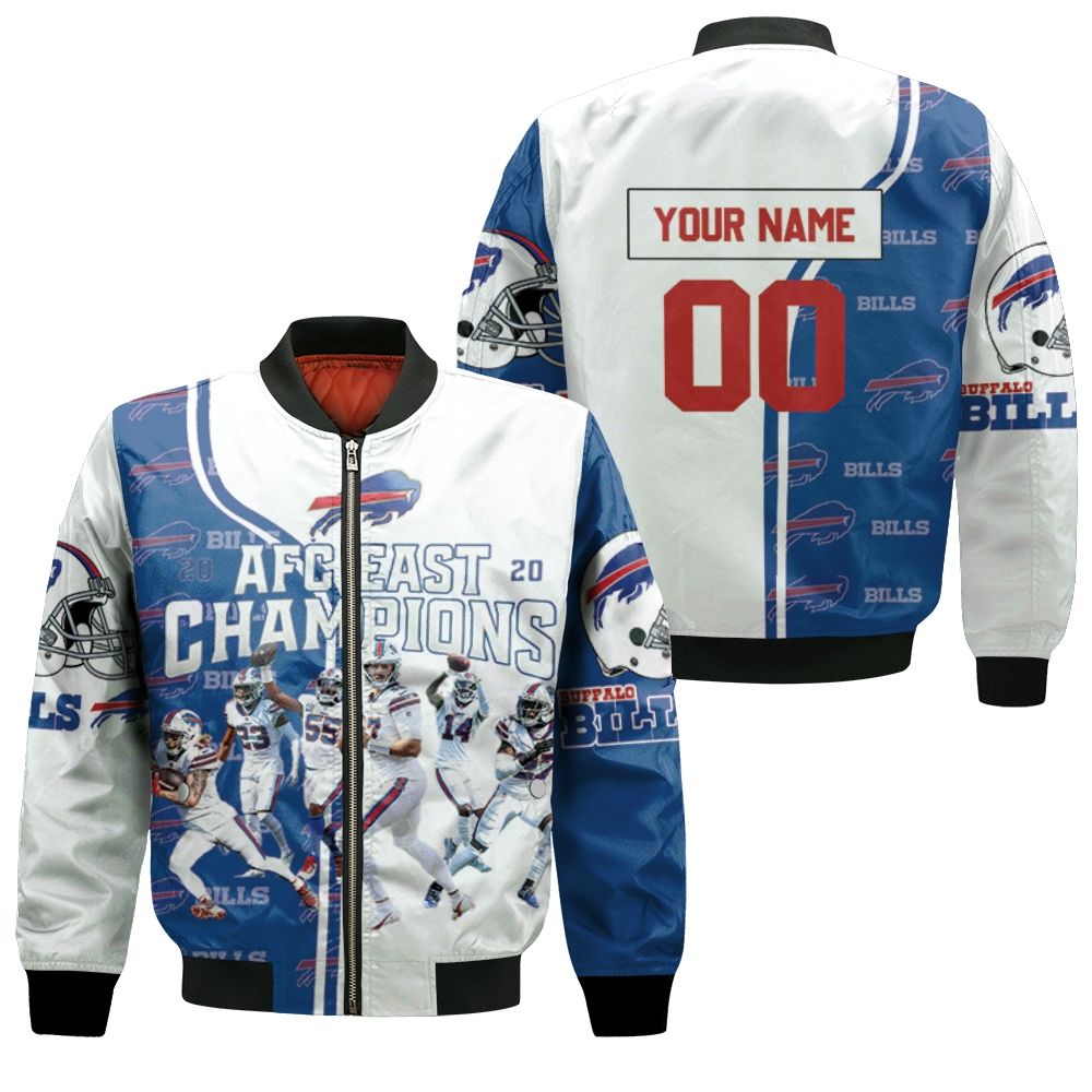 Buffalo Bills Afc East 2020 Champions Personalized Bomber Jacket Buffalo Bills Afc East 2020 Champions Personalized Bomber Jacket
