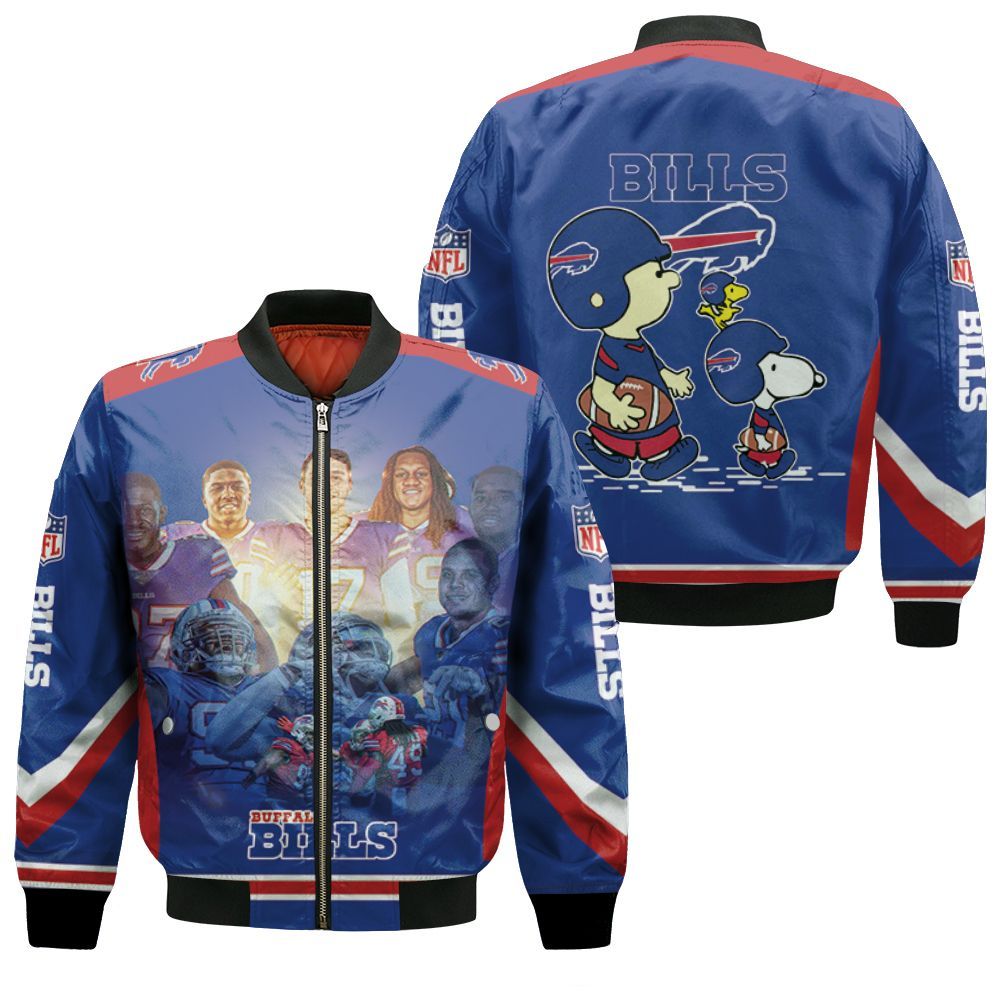Buffalo Bills Afc East Division 2020 Snoopy Champions Bomber Jacket Buffalo Bills Afc East Division 2020 Snoopy Champions Bomber Jacket