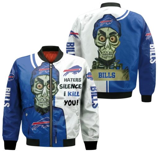 Buffalo Bills Haters I Kill You 3d Bomber Jacket