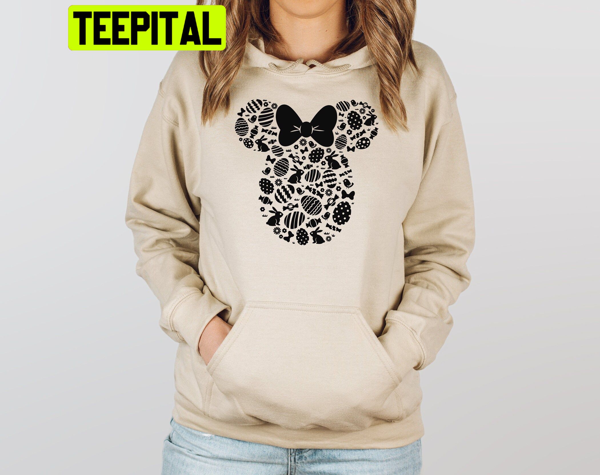 Bunny Lover Minnie Ear Trending Unisex Hoodie Bunny Lover Minnie Ear Trending Unisex Hoodie