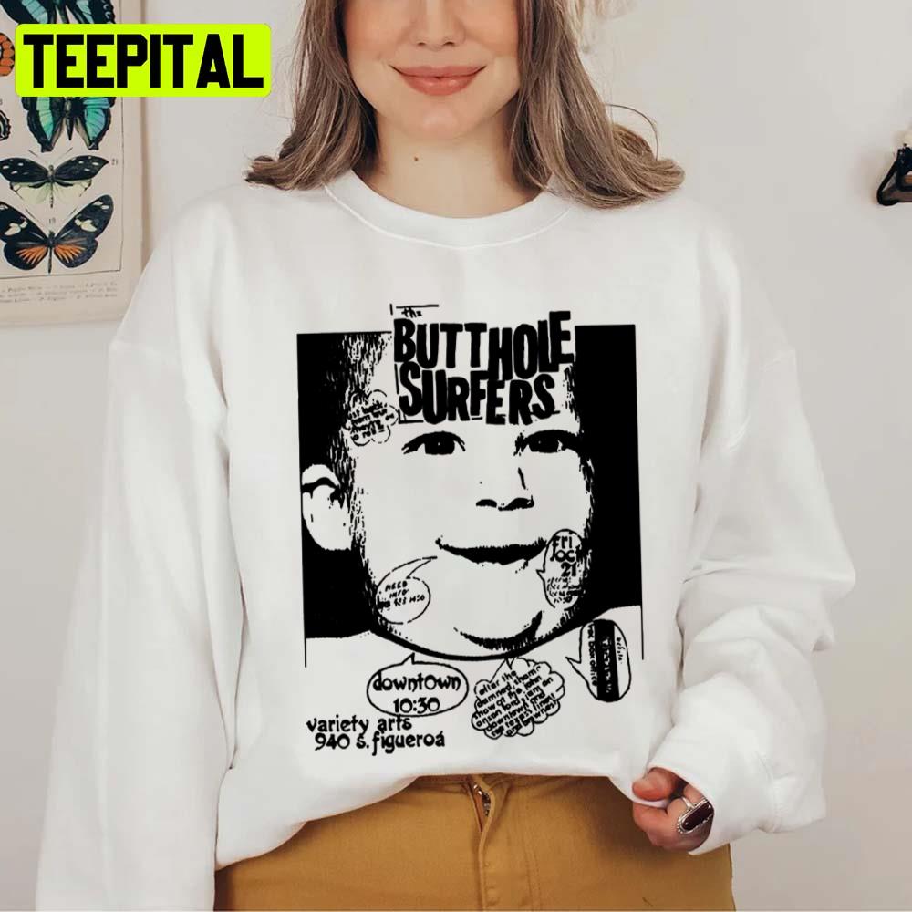 Buttehole Surfers Nlack Art Unisex T-Shirt Buttehole Surfers Nlack Art Unisex T-Shirt
