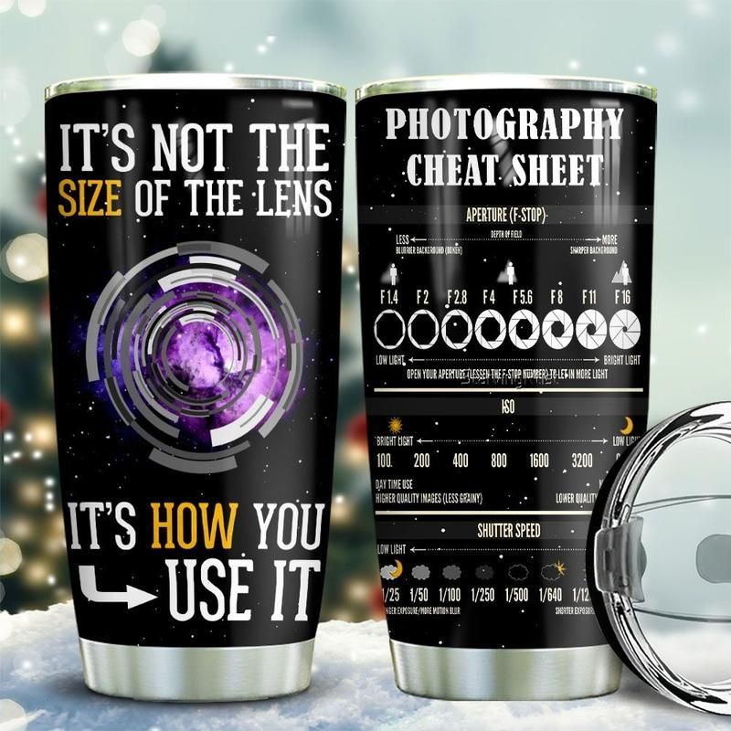 Camera Lens Photography Stainless Steel Cup Camera Lens Photography Stainless Steel Cup
