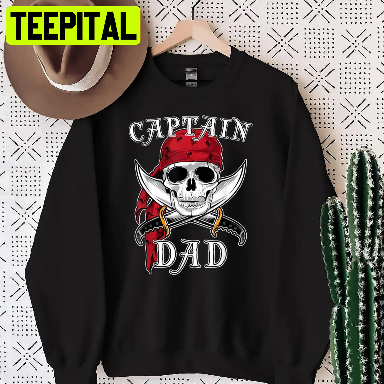 Captain Skeleton Single Dad Halloween Shirt Captain Skeleton Single Dad Halloween Shirt