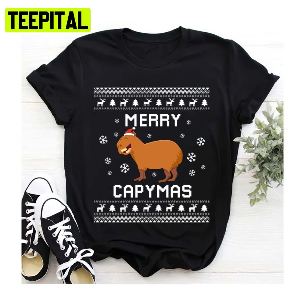 Capybara Christmas Capybara Inu Ugly Unisex Sweatshirt Capybara Christmas Capybara Inu Ugly Unisex Sweatshirt