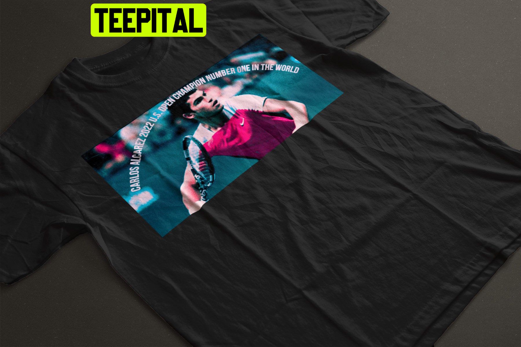 Carlos Alcarez Us Open Shirt Champion Number One In The World Trending Unisex Shirt Carlos Alcarez Us Open Shirt Champion Number One In The World Trending Unisex Shirt