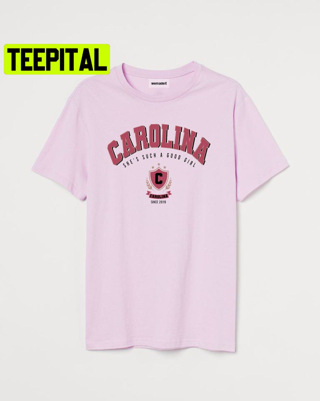 Carolina She Such A Good Girl Trending Unisex Shirt Carolina She Such A Good Girl Trending Unisex Shirt