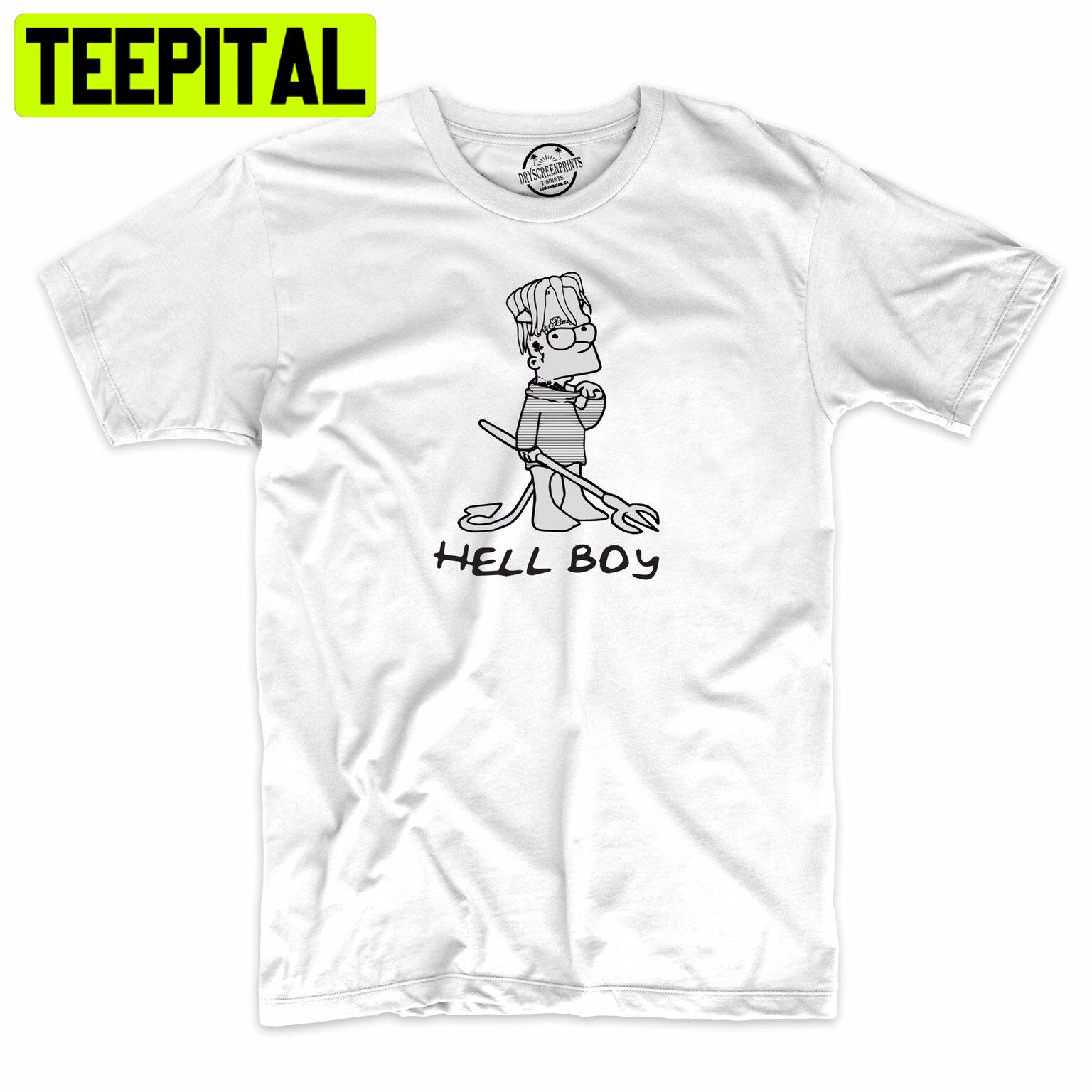 Cartoon Rap Hellboy Devil Trending Unisex Shirt Cartoon Rap Hellboy Devil Trending Unisex Shirt