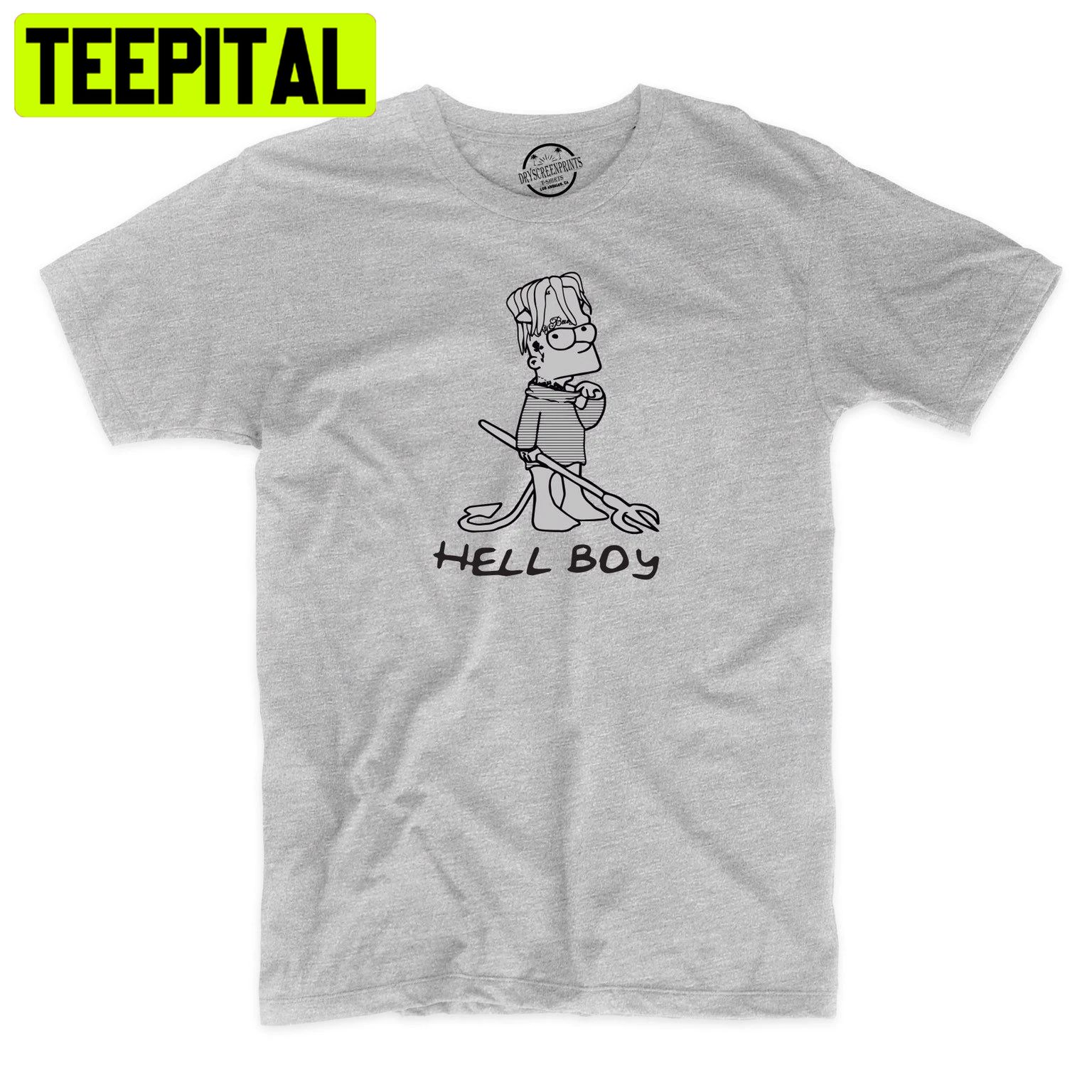 Cartoon Rap Hellboy Devil Trending Unisex Shirt Cartoon Rap Hellboy Devil Trending Unisex Shirt