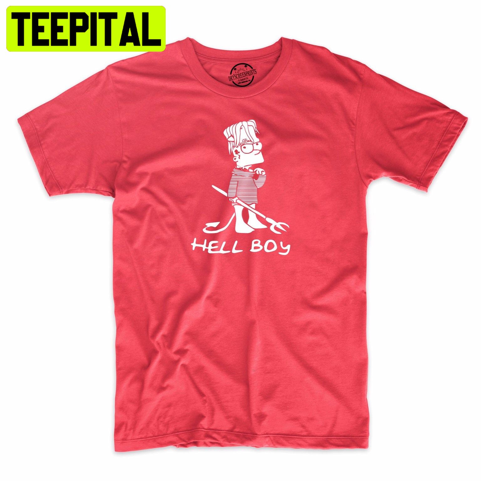 Cartoon Rap Hellboy Devil Trending Unisex Shirt Cartoon Rap Hellboy Devil Trending Unisex Shirt