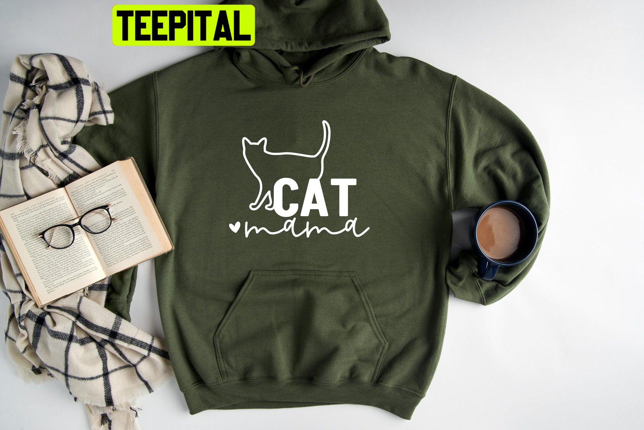 Cat Mama Cat Lover Trending Unisex Hoodie Cat Mama Cat Lover Trending Unisex Hoodie