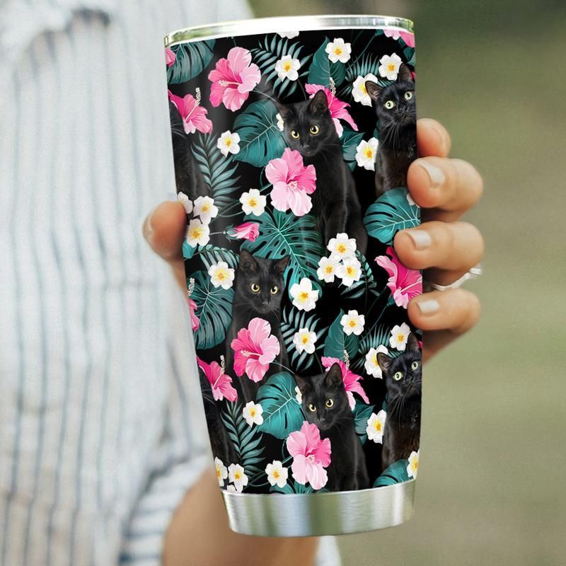 Cat Tropical Stainless Steel Cup Cat Tropical Stainless Steel Cup