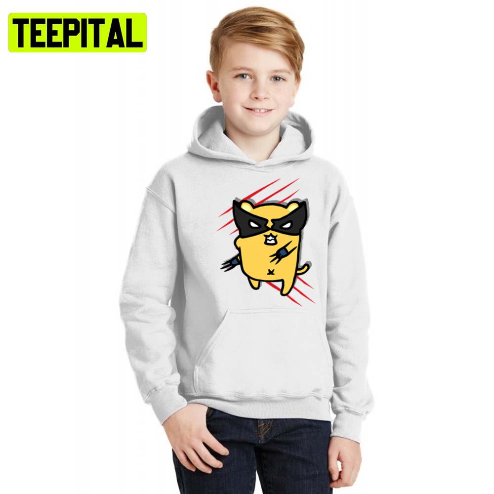 Catverine Hero Kitty Wolverine X Man Hoodie Catverine Hero Kitty Wolverine X Man Hoodie