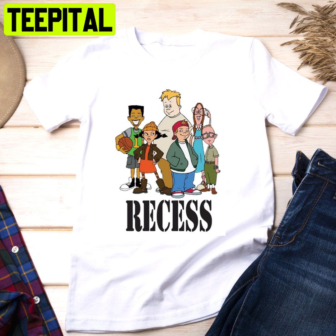 Character Recess Cartoon Movie Trending Unisex Shirt Character Recess Cartoon Movie Trending Unisex Shirt