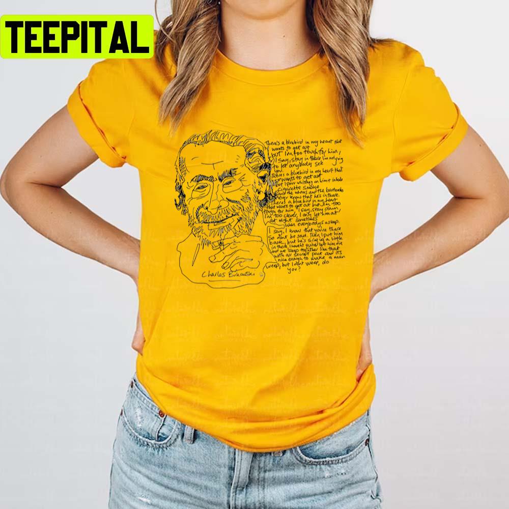 Charles Bukowski German Political Unisex T-Shirt Charles Bukowski German Political Unisex T-Shirt
