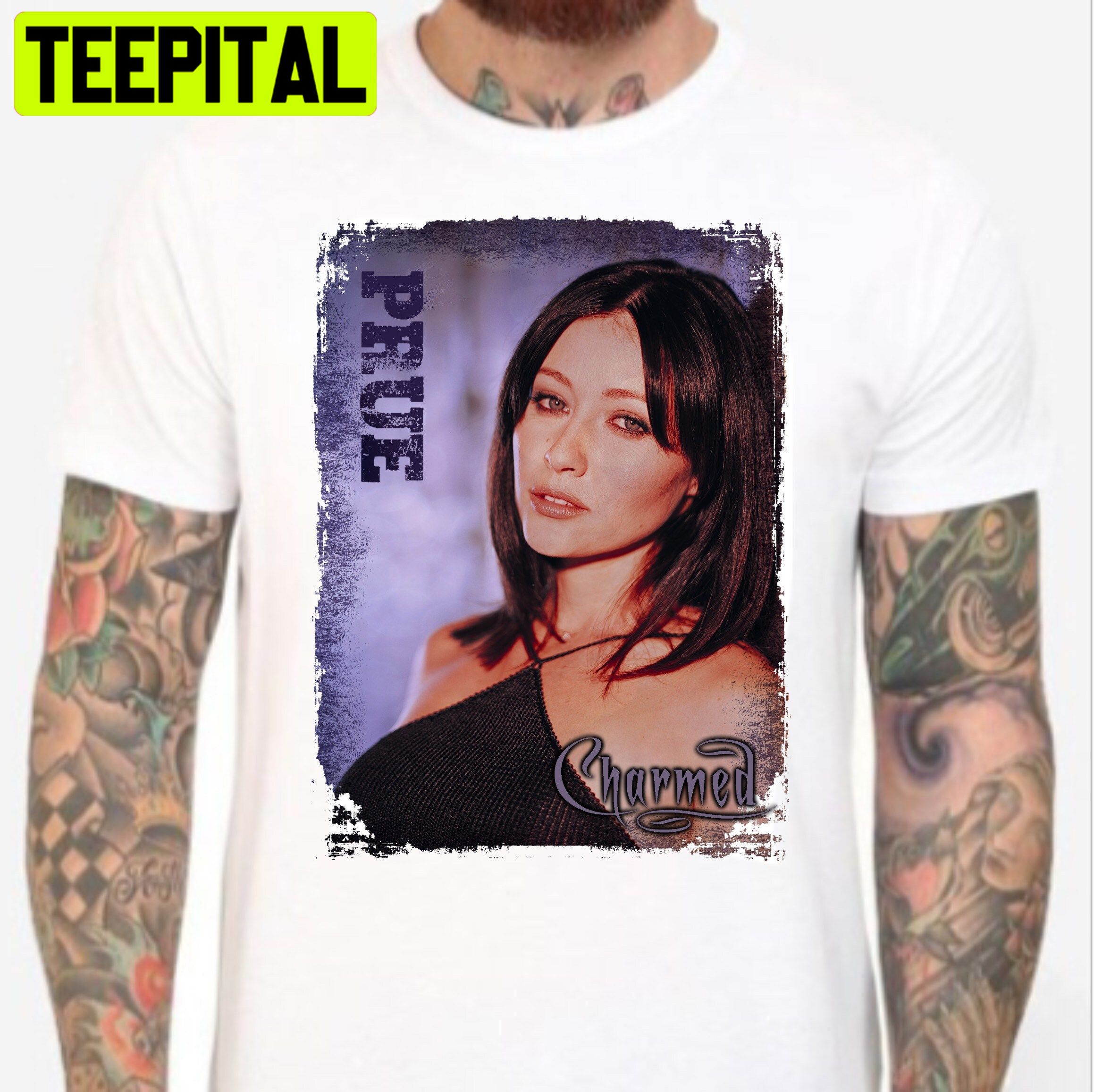 Charmed Shannen Doherty As Prue Halloween Trending Unsiex T-Shirt Charmed Shannen Doherty As Prue Halloween Trending Unsiex T-Shirt