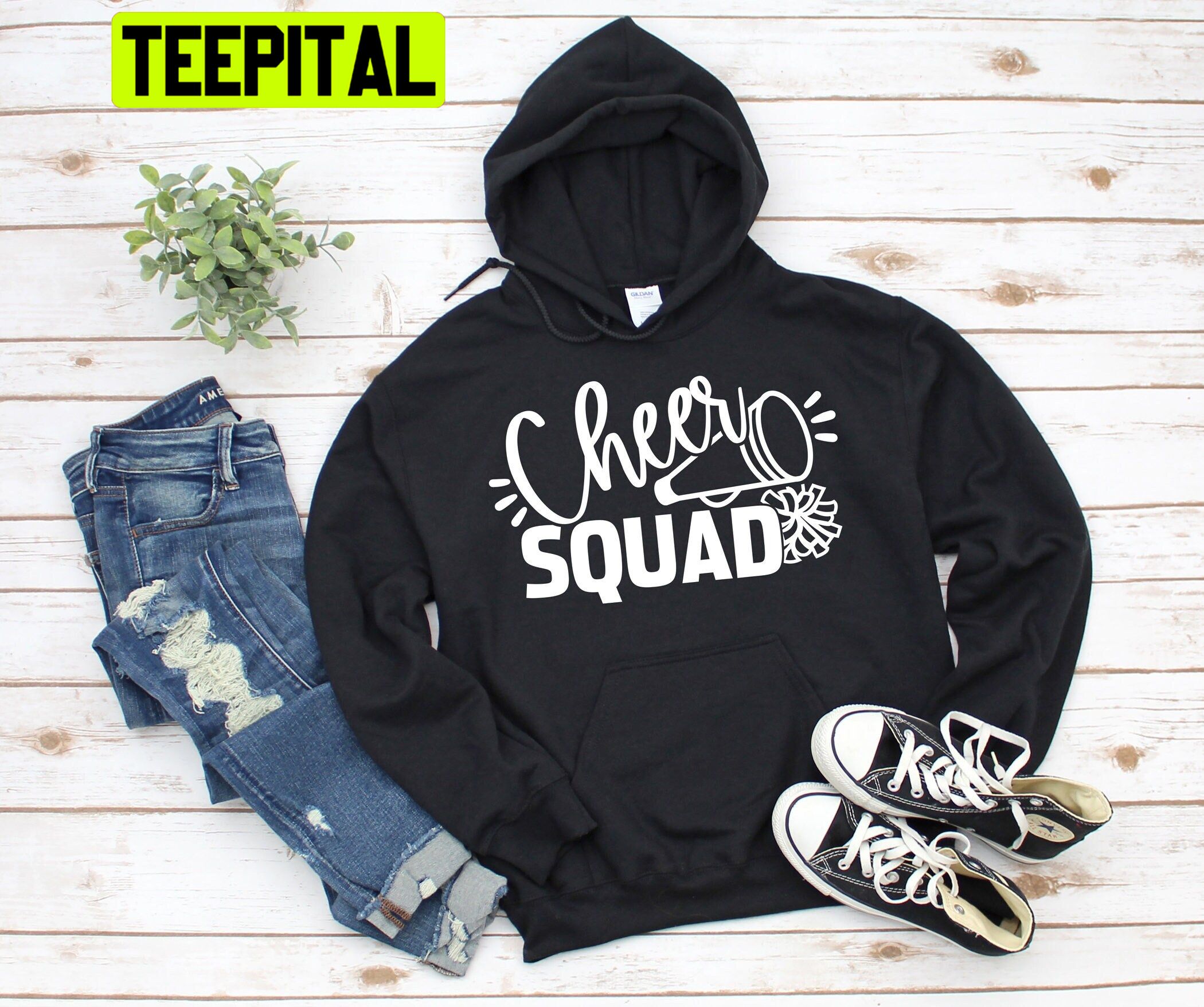 Cheer Mom Squad Trending Unisex Hoodie Cheer Mom Squad Trending Unisex Hoodie