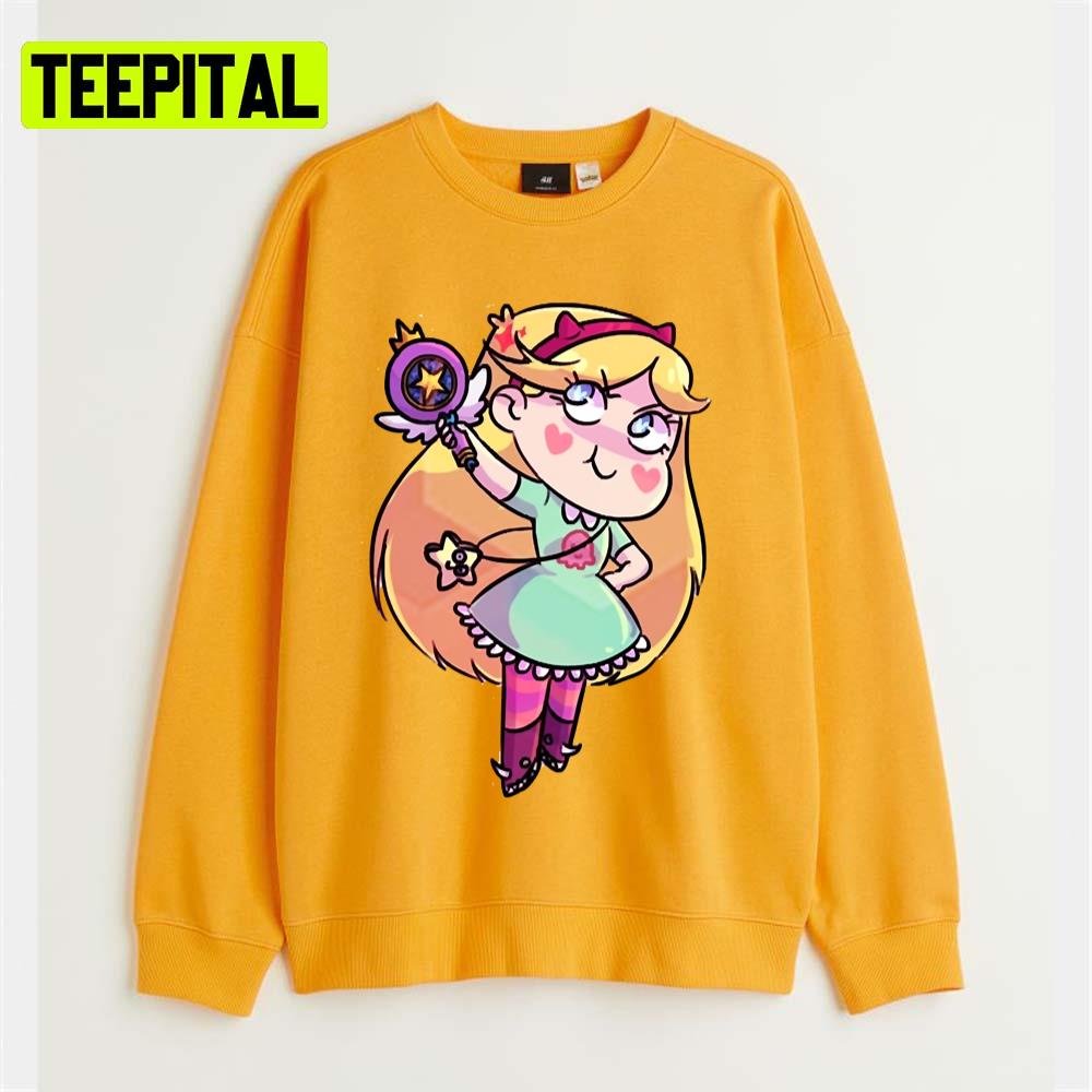 Chibi Art Theo Graphic Star Vs The Forces Of Evil Unisex T-Shirt Chibi Art Theo Graphic Star Vs The Forces Of Evil Unisex T-Shirt