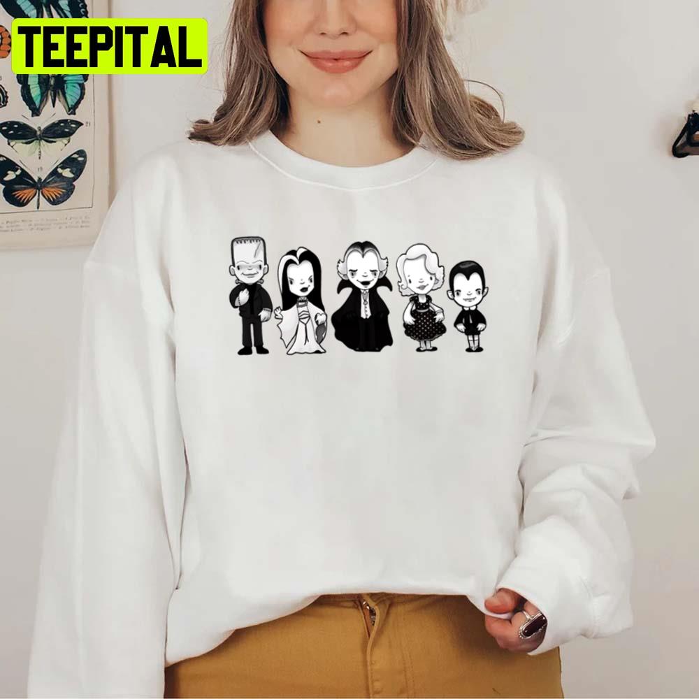Chibi Family The Munsters Unisex T-Shirt Chibi Family The Munsters Unisex T-Shirt