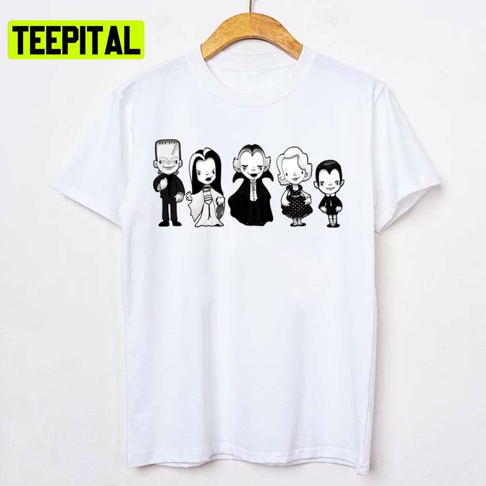Chibi Family The Munsters Unisex T-Shirt Chibi Family The Munsters Unisex T-Shirt