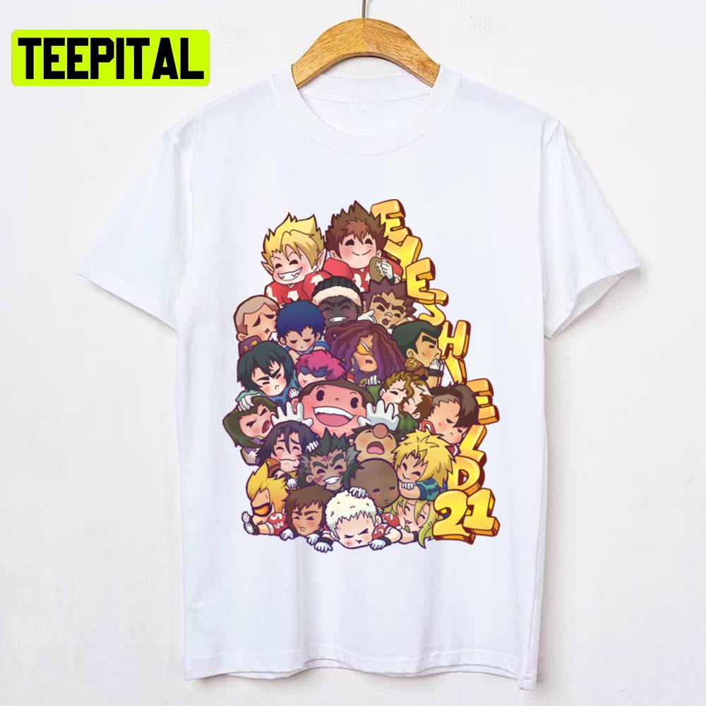 Chibi Pile Cute Eyeshield 21 Unisex T-Shirt Chibi Pile Cute Eyeshield 21 Unisex T-Shirt