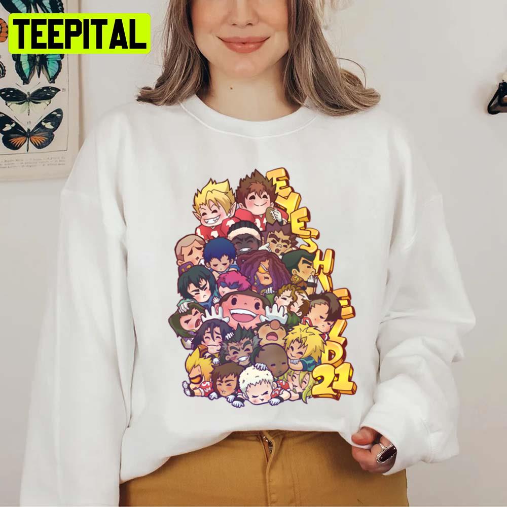 Chibi Pile Cute Eyeshield 21 Unisex T-Shirt Chibi Pile Cute Eyeshield 21 Unisex T-Shirt