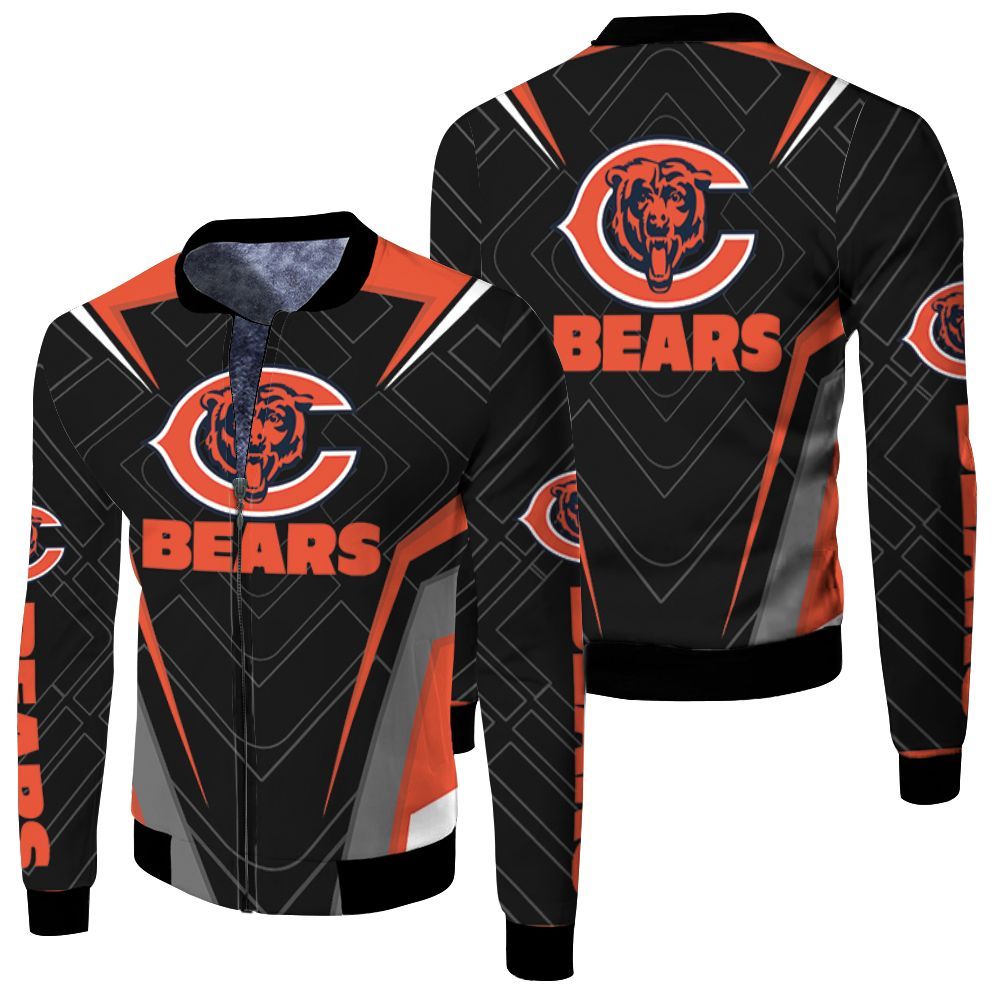 Chicago Bears Logo Legging For Fan 3d Jersey Fleece Bomber Jacket Chicago Bears Logo Legging For Fan 3d Jersey Fleece Bomber Jacket
