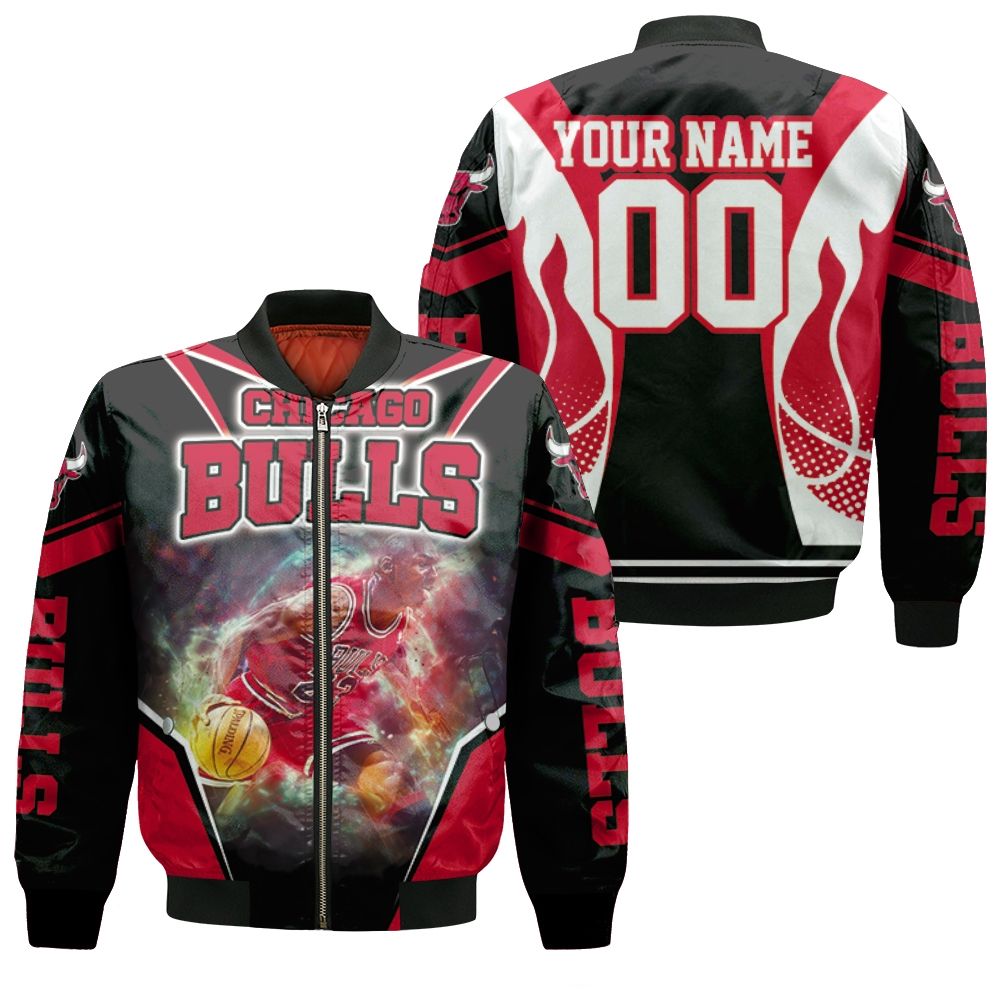 Chicago Bulls Michael Jordan 23 Legendary Personalized Bomber Jacket Chicago Bulls Michael Jordan 23 Legendary Personalized Bomber Jacket