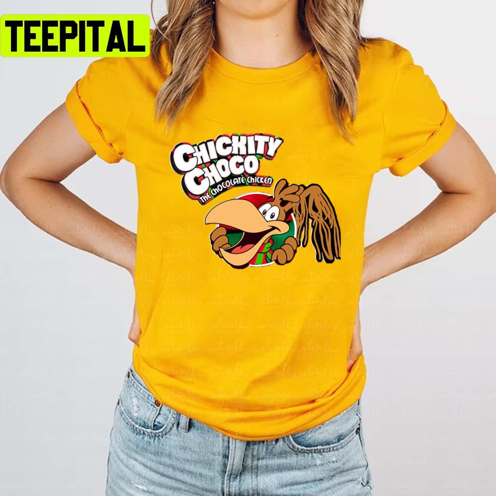 Chickity Choco The Chocolate Chicken Busta Rhymes Unisex T-Shirt Chickity Choco The Chocolate Chicken Busta Rhymes Unisex T-Shirt