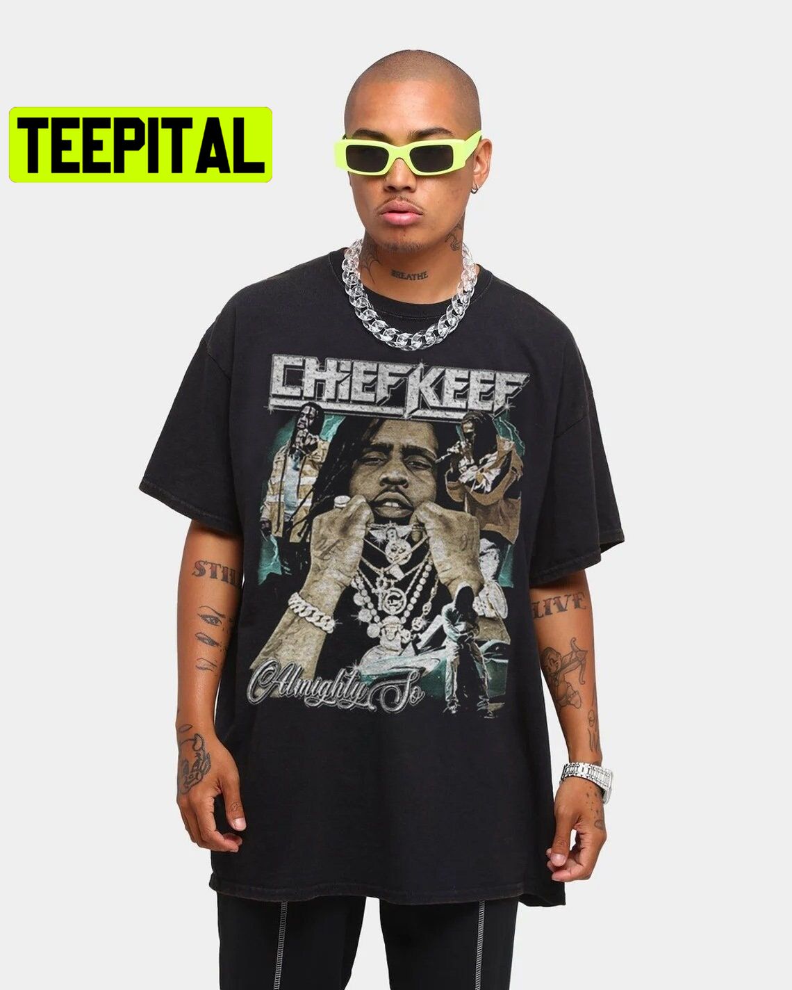 Chief Keef Vintage RapTrending Unisex Shirt Chief Keef Vintage RapTrending Unisex Shirt