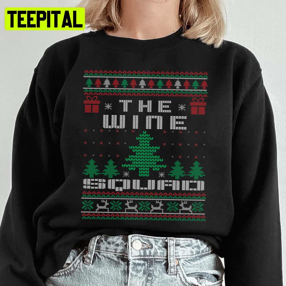 Christmas The Wine Squad Xmas Ugly Unisex Sweatshirt Christmas The Wine Squad Xmas Ugly Unisex Sweatshirt