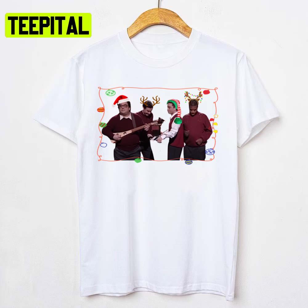 Christmas Time Is Near Jimmy Fallon Unisex T-Shirt Christmas Time Is Near Jimmy Fallon Unisex T-Shirt