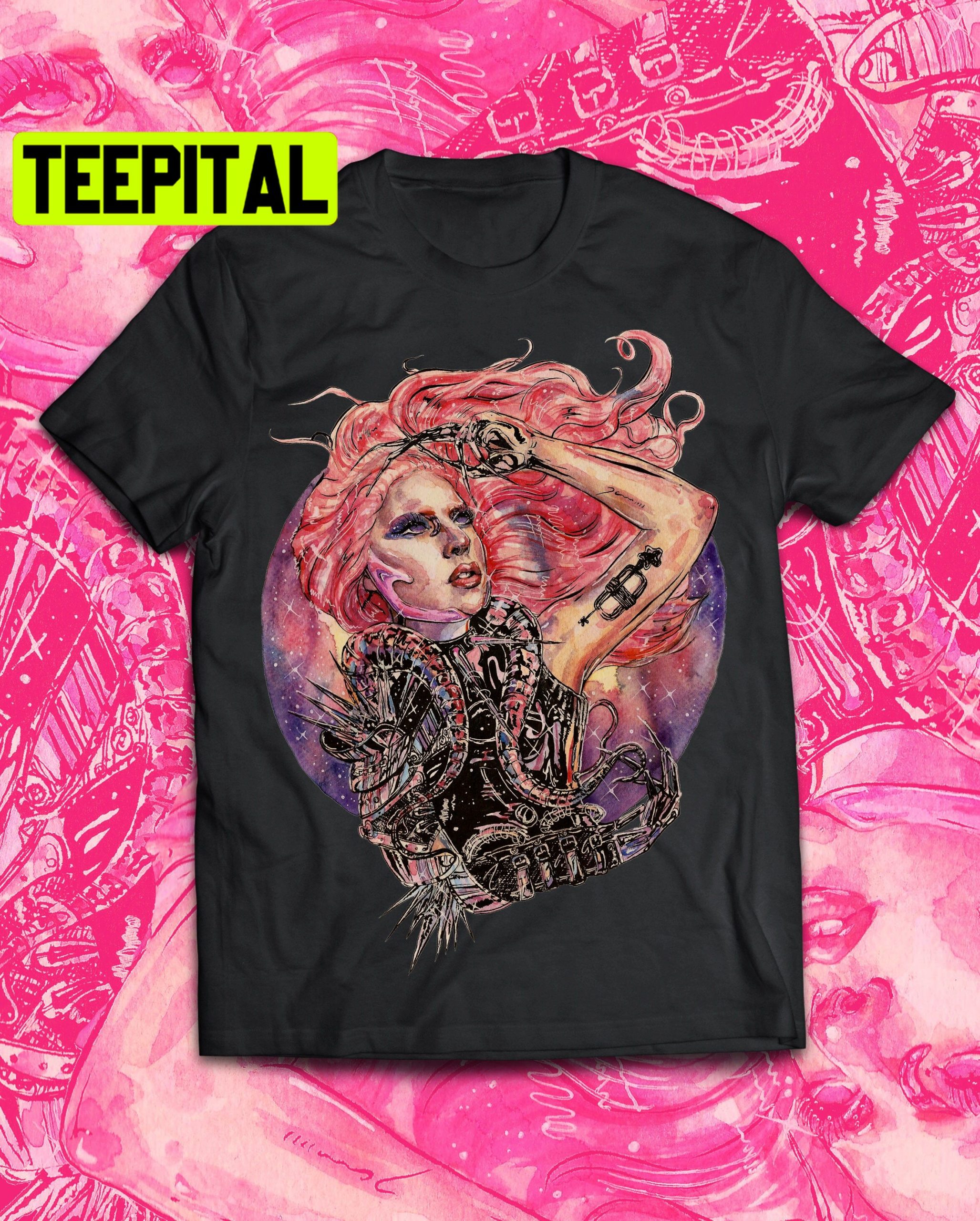 Chromatica Lady Gaga Trending Unisex Shirt Chromatica Lady Gaga Trending Unisex Shirt