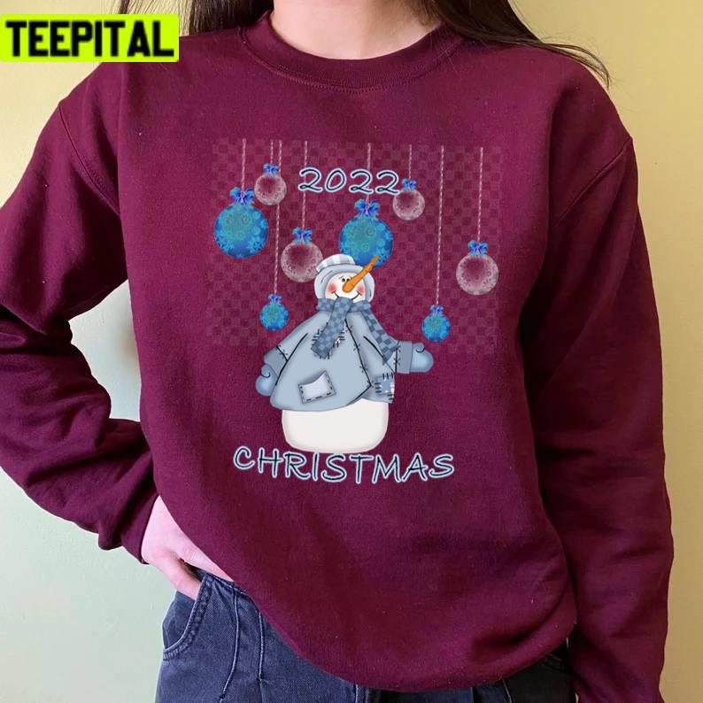 Chubby Snowman Deer Belly Christmas 2022 Christmas Is Coming Unisex Sweatshirt Chubby Snowman Deer Belly Christmas 2022 Christmas Is Coming Unisex Sweatshirt