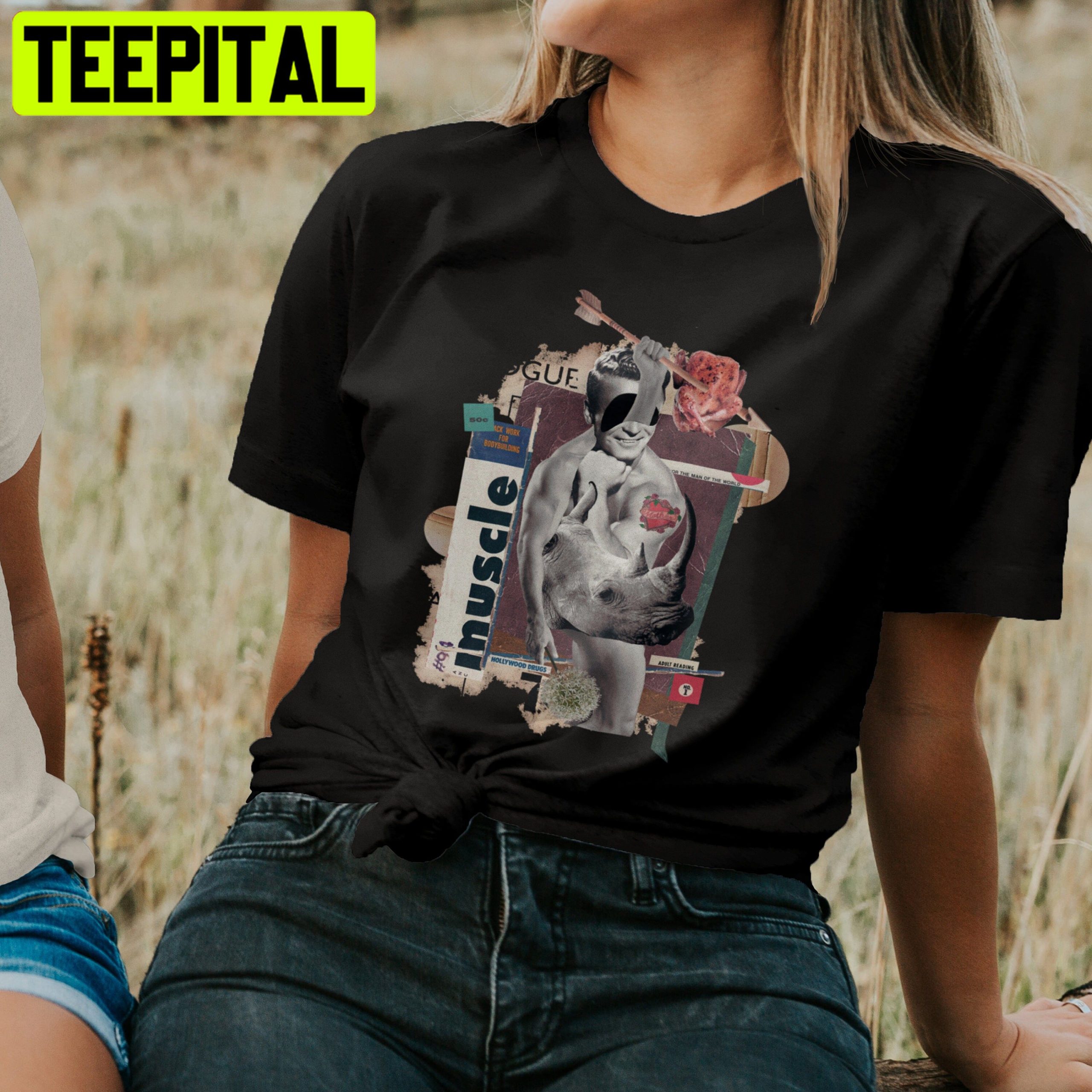 Collage In Dada Style Trending Unisex Shirt Collage In Dada Style Trending Unisex Shirt