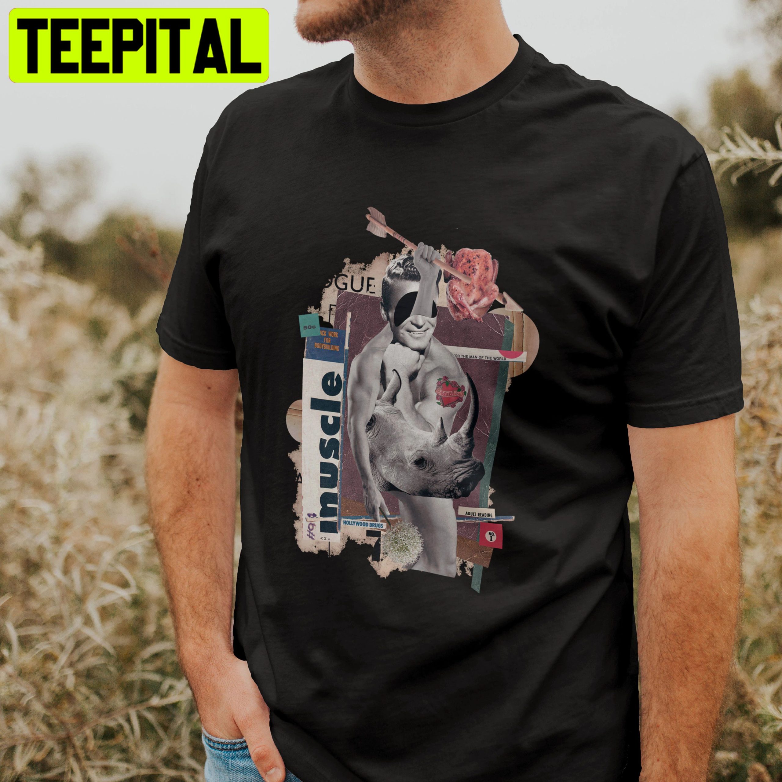 Collage In Dada Style Trending Unisex Shirt Collage In Dada Style Trending Unisex Shirt