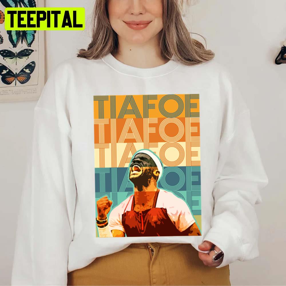 Colorful Art Tennis Frances Tiafoe Unisex T-Shirt Colorful Art Tennis Frances Tiafoe Unisex T-Shirt