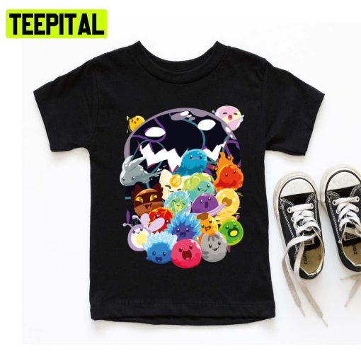 Cool Colorful Art Slime Rancher 2 Hoodie