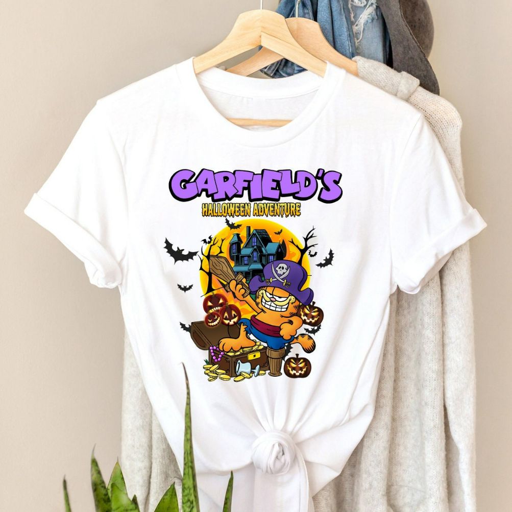 Cool Garfield Halloween T-Shirt Cool Garfield Halloween T-Shirt