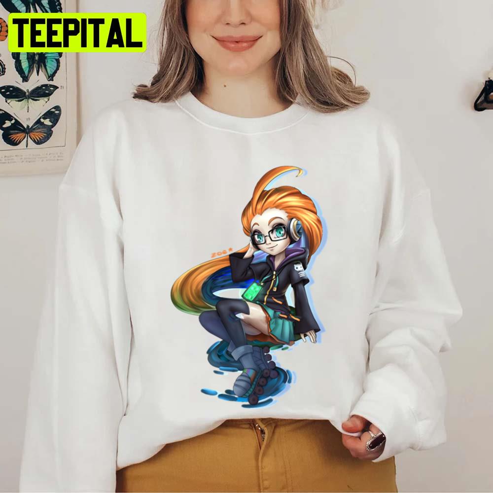 Cool Girl Art A Zoe League Design Unisex Sweatshirt Cool Girl Art A Zoe League Design Unisex Sweatshirt