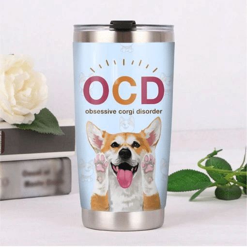 Corgi Dog Stainless Steel Cup Corgi Dog Stainless Steel Cup