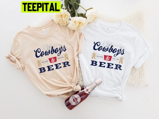 Cowboys And Beer Trending Unisex Shirt