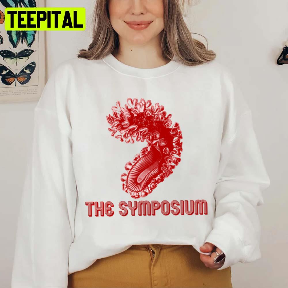 Crimson Illustration The Symposium Unisex Sweatshirt Crimson Illustration The Symposium Unisex Sweatshirt