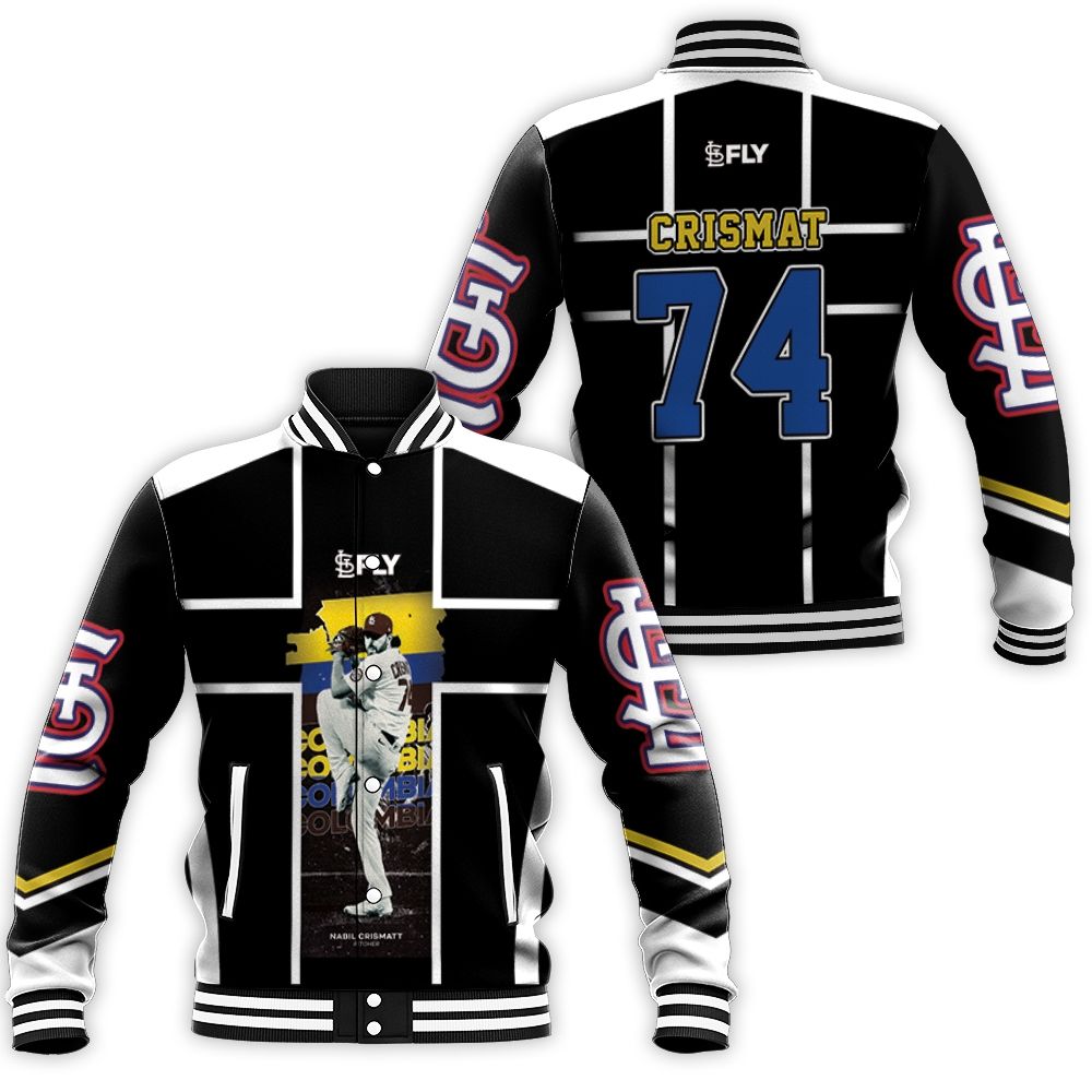 Crismat 74 Of The St Louis Cardinals Baseball Jacket Crismat 74 Of The St Louis Cardinals Baseball Jacket