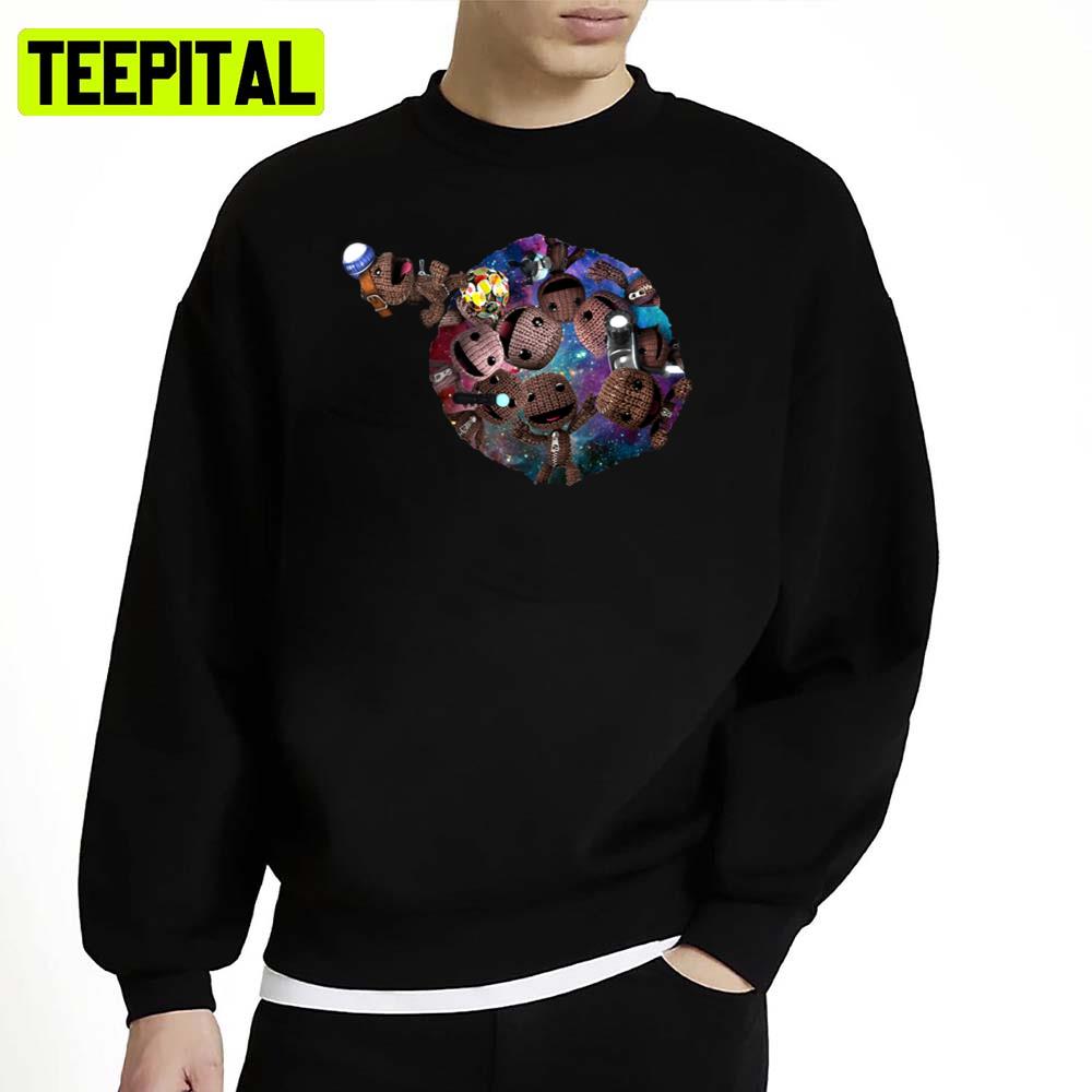 Cute Art Lbp Sackboy Kids Game Unisex Sweatshirt Cute Art Lbp Sackboy Kids Game Unisex Sweatshirt