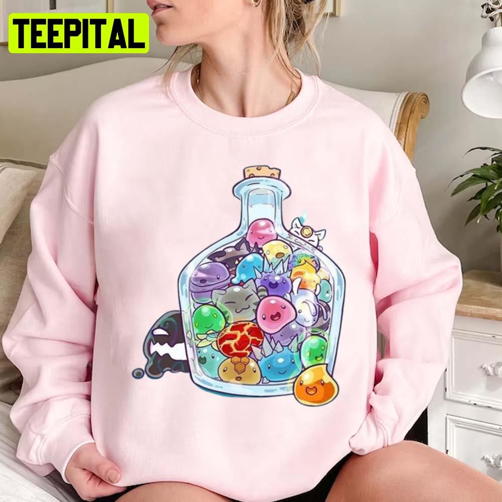 Cute Bottle Slime Rancher All In One Unisex Sweatshirt Cute Bottle Slime Rancher All In One Unisex Sweatshirt