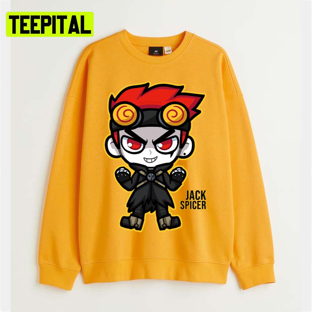 Cute Chibi Of Jack Spicer Illustration Unisex T-Shirt Cute Chibi Of Jack Spicer Illustration Unisex T-Shirt
