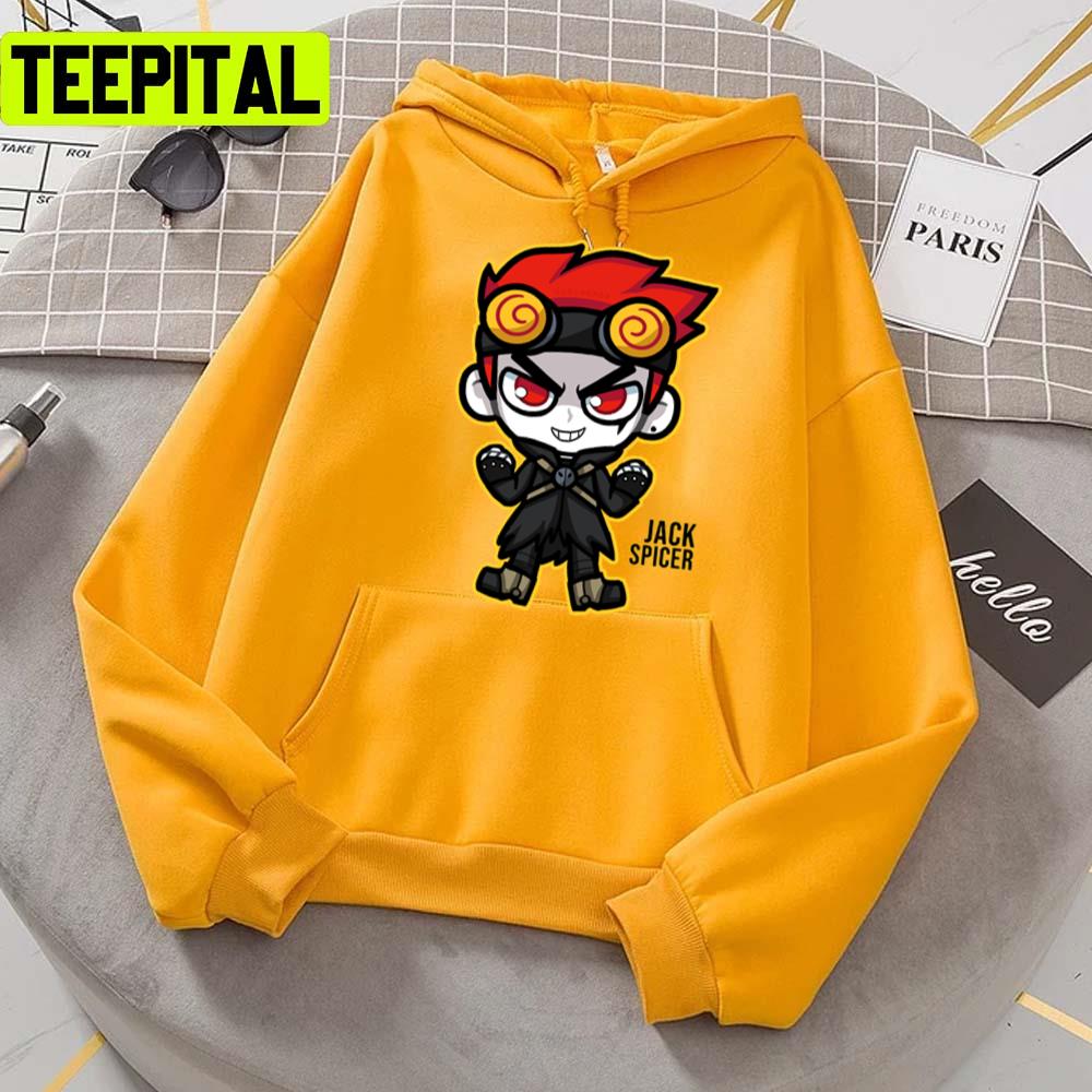 Cute Chibi Of Jack Spicer Illustration Unisex T-Shirt Cute Chibi Of Jack Spicer Illustration Unisex T-Shirt