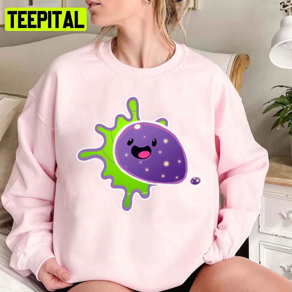 Cute Chibi Purple Slime Rancher Unisex Sweatshirt Cute Chibi Purple Slime Rancher Unisex Sweatshirt